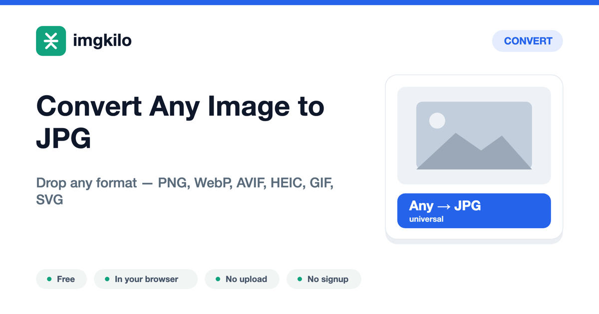 Convert any image to JPG online, free