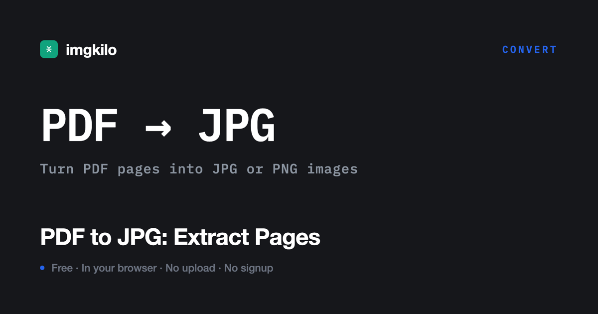 Extract images from PDF